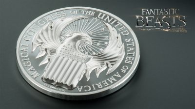 Cook Islands - 2017 - 5 Dollars - Fantastic Beasts and Where to Find Them: Magical Congress of the USA