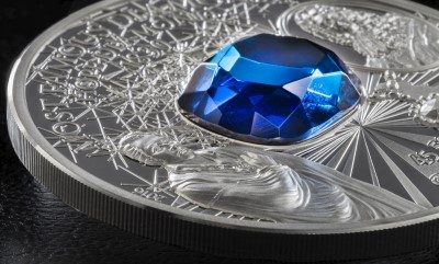 Cook Islands - 2016 - 10 Dollars - Famous Diamonds HOPE DIAMOND (including box) (PROOF)