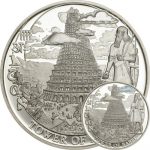 Palau - 2016 - 2x 2 Dollars - Biblical Stories TOWER OF BABEL (2 coin box MINTAGE 100) (PROOF)