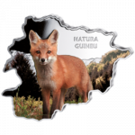 Andorra - 2013 - 10 Dinar -  Nature Treasures FOX (PROOF)