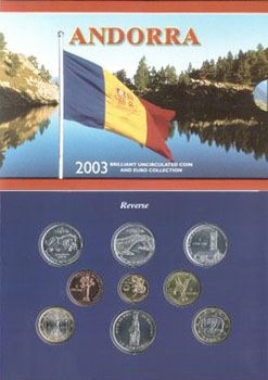 Andorra - 2003 - Official BU Set (BU)