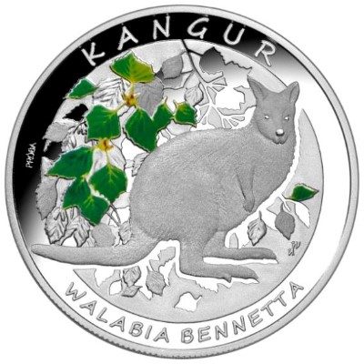Australia & Poland - 2013 - 20zl + 1 Dollar - Kangaroo Set (PROOF)