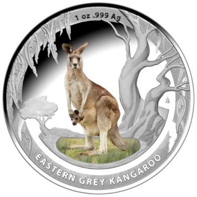 Australia & Poland - 2013 - 20zl + 1 Dollar - Kangaroo Set (PROOF)
