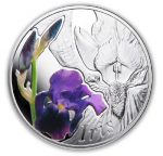 Belarus - 2013 - 10 Roubles - Under the Charm of Flowers IRIS (PROOF)
