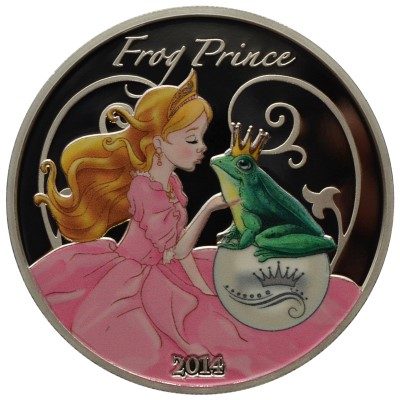 Benin - 2014 - 1000 Francs - Fairy Tales THE FROG PRINCE (PROOF)