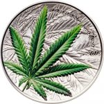 Benin - 2016 - 1000 Francs - Cannabis Sativa High Relief (including box) (PROOF)