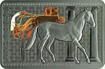 Belarus - 2011 - 20 Roubles - Horses Serie AKHAL-TEKE HORSE (PROOF)