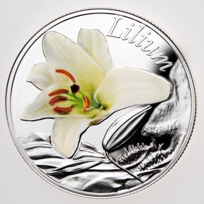 Belarus - 2013 - 10 Roubles - Under the Charm of Flowers LILY (PROOF)