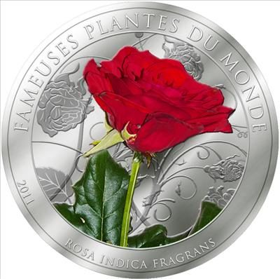 Benin - 2011 - 100 Francs - Plants of the World THE ROSE (PROOF)