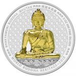 Bhutan - 2015 - 1000 Nu. - Shakyamuni Buddha of Bhutan 5oz Silver (PROOF)