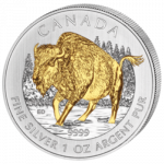 Canada - 2013 - 5 dollar - Bison (Gold plated) (PROOF)