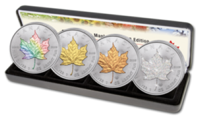 Canada - 2014 - 4 x 5 Dollars - Maple Leaf FOUR SEASONS (BU)