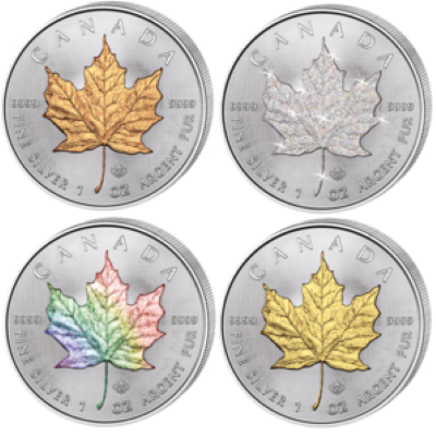 Canada - 2014 - 4 x 5 Dollars - Maple Leaf FOUR SEASONS (BU)