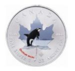 Canada - 2014 - 5 Dollars - Animal Maple Leaf ORCA (PROOF)