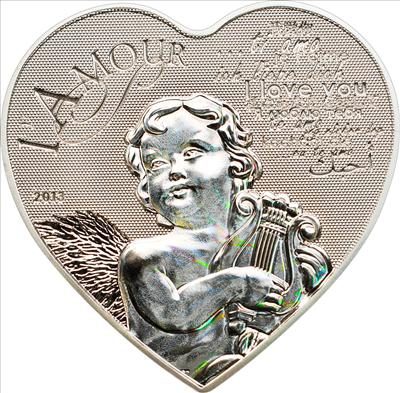 Cameroon - 1000 Francs CFA - Heart of Love (including box) (BU)