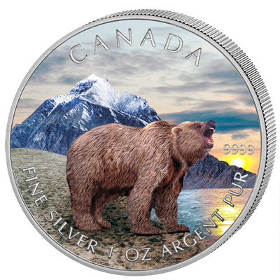 Canada - 2012 - 5 dollar - Grizzly Bear (PROOF)
