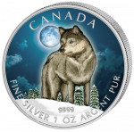 Canada - 2011 - 5 dollar - Wolf (PROOF)