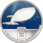 Central African Rep. - 2015 - 100 Francs CFA - WWF 2015 BLUE WHALE (including box) (PROOF)