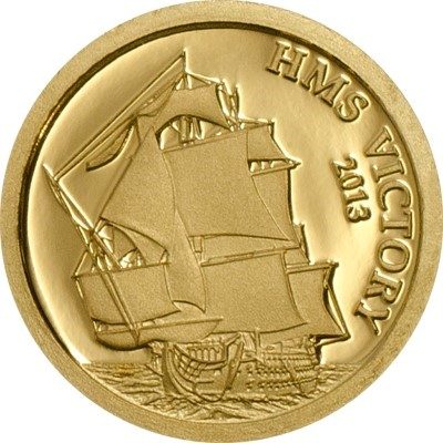 Cook Islands - 2013 - 1 dollar - HMS Victory (PROOF)