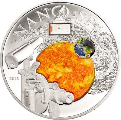 Cook Islands - 2013 - 10 dollars - Nano Space  (PROOF)