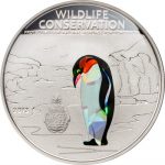 Cook Islands - 2013 - 1 dollars - Wildlife Conservation PENGUINE (PROOF)