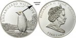Cook Islands - 2008 - 5 Dollars - Penguin Swarovski Eye (PROOF)