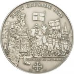 Cook Islands - 2009 - 5 Dollars - History of the Crusades FIRST CRUSADE (ANTIQUE)