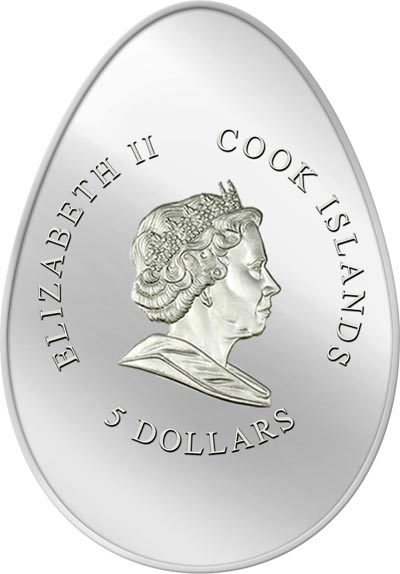 Cook Islands - 2009 - 5 Dollars - Little Thermo Chick (BU)