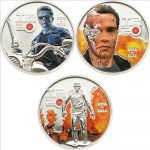 Cook Islands - 2011 - 3x 5 Dollars - Terminator 3 coin set (PROOF)