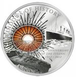 Cook Islands - 2011 - 10 Dollars - Windows of History TITANIC (PROOF)