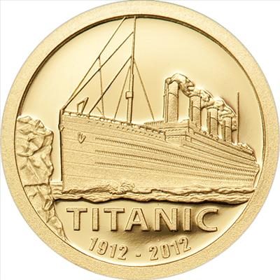 Cook Islands - 2011 - 1 Dollar - 100th Anniversary Titanic (PROOF)