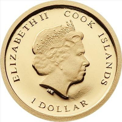 Cook Islands - 2012 - 1 Dollars - Vespucci (PROOF)