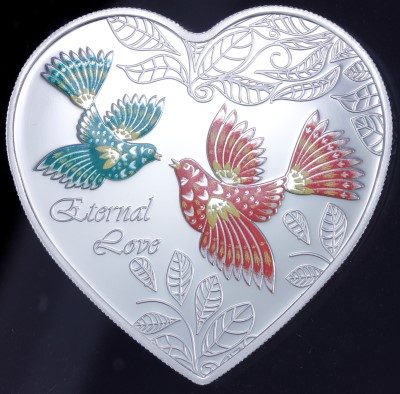 Cook Islands - 2013 - 1 Dollar - Messages of Love ETERNAL LOVE (PROOF)