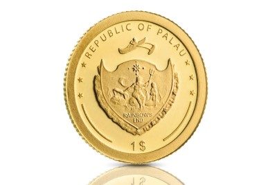 Palau - 2014 - 1 Dollar - Egyptian Symbols ANKH (GOLD) (PROOF)