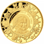 Cook Islands - 2014 - 1 Dollar - John Paul II Canonization 1/50 oz Gold (PROOF)