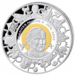 Cook Islands - 2014 - 5 Dollars - John Paul II Canonization  (PROOF)