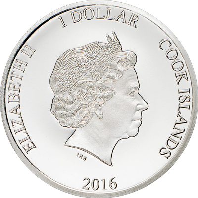 Cook Islands - 2016 - 1 Dollars - Brexit 23 June 2016 (PROOF)