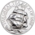 Cook Islands - 2016 - 10 Dollars - The Great Tea Race 2oz PIEDFORT (including box) (PROOF)