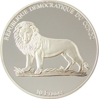 Congo - 2002 - 10 Francs - Berliet 1908 (PROOF)