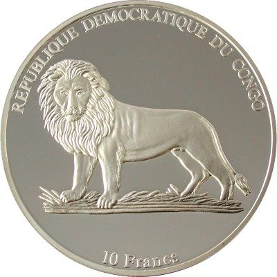 Congo - 2003 - 10 Francs - Bugatti Royale-Napoleon 1927 (PROOF)