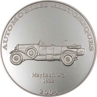 Congo - 2003 - 10 Francs - Maybach W3 1922 (PROOF)