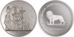Congo - 2003 - 10 Francs - KMnew Pope 25th Anniverary of Nomination silver (PROOF)