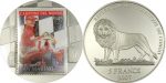 Congo - 2007 - 5 Francs - Michael Schumacher Stamp Coin CUNI (PROOF)