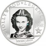 Cook Islands - 2013 - 5 dollars - Hollywood Legends - Vivien Leigh (including box) (PROOF)