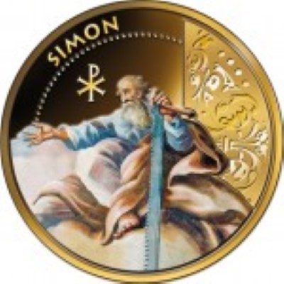 Fiji - 2012 - 1 Dollar - Twelve Apostles SIMON (PROOF)