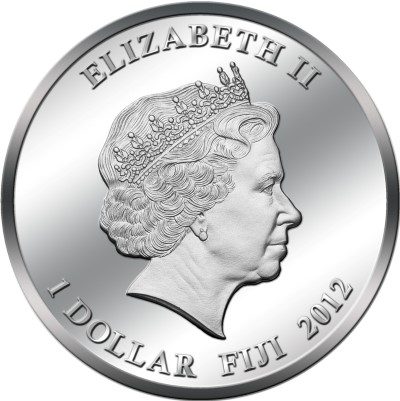 Fiji - 2012 - 1 Dollar - Carnival around the World VENICE (PROOF)