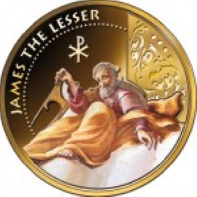 Fiji - 2012 - 1 Dollar - Twelve Apostles JAMES THE LESSER (PROOF)