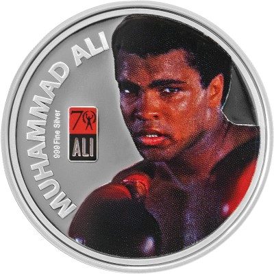 Fiji - 2012 - 2 Dollars - Muhammed Ali 70th Birthday (PROOF)