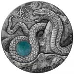 Fiji - 2013 - 10 Dollars - Chinese Lunar Year YEAR OF THE SNAKE (PROOF)