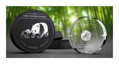Gabon - 2015 - 1000 Francs - Smick Ounce PANDA (PROOF)